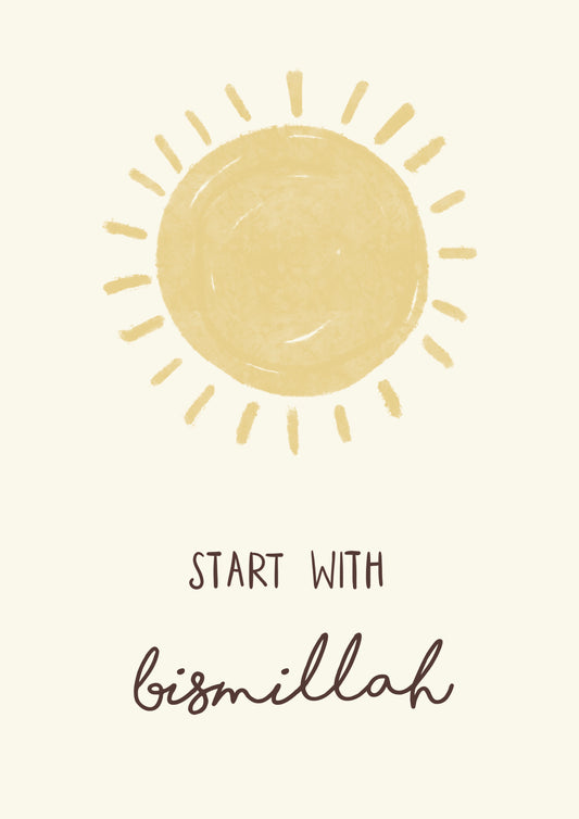 Little Muslim Poster-Set (3-teilig)