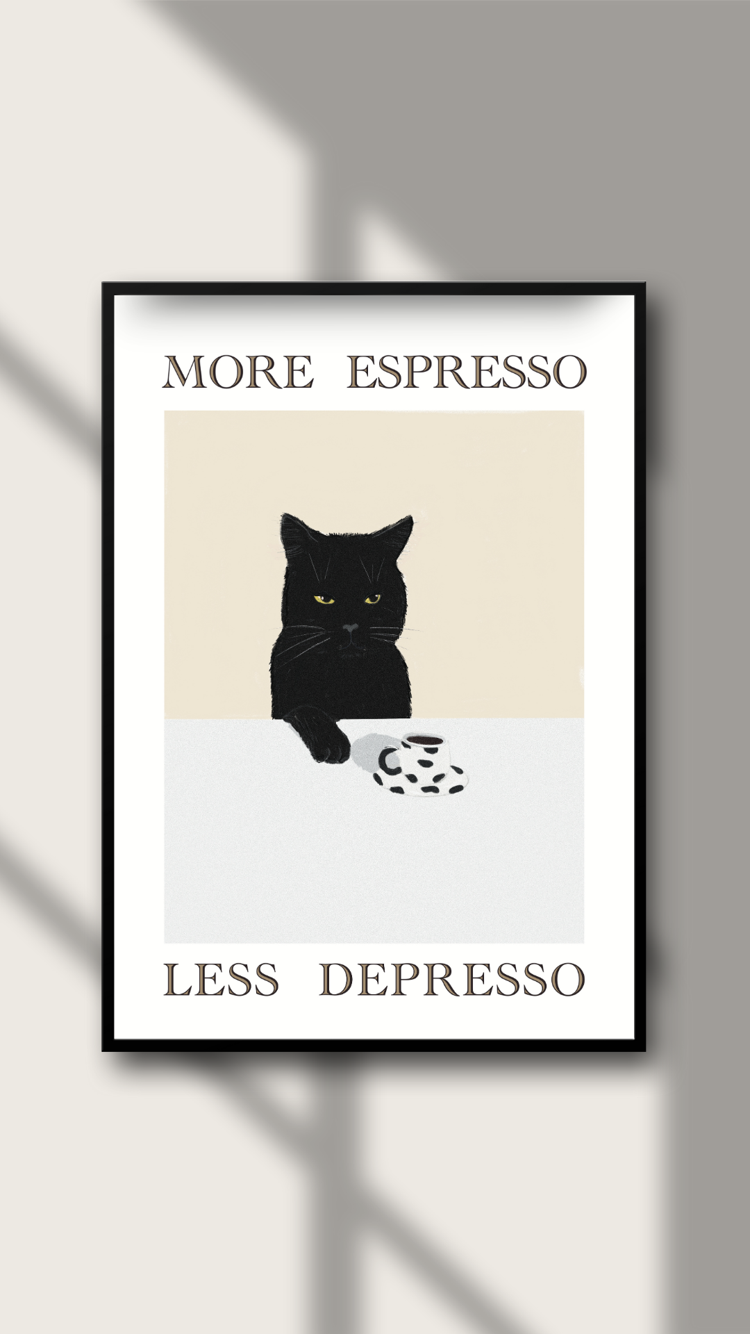 More Espresso, Less Depresso